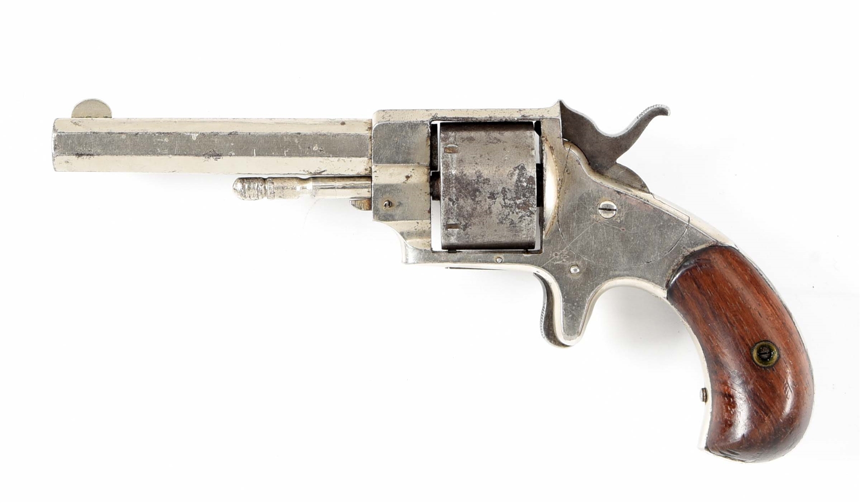 (A) FOREHAND & WADSWORTH SWAMP ANGEL SINGLE ACTION REVOLVER.