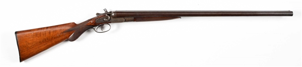 (A) GRANT & CO. PIONEER QUALITY SIDE BY SIDE SHOTGUN.