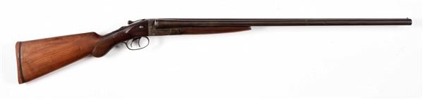 (C) HUNTER ARMS COMPANY THE FULTON 16 BORE SIDE BY SIDE SHOTGUN.