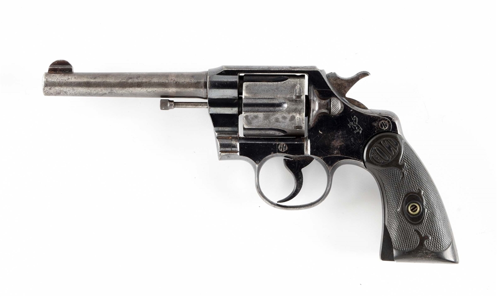 (C) ST. LOUIS POLICE MARKED COLT ARMY SPECIAL .38 DOUBLE ACTION REVOLVER.