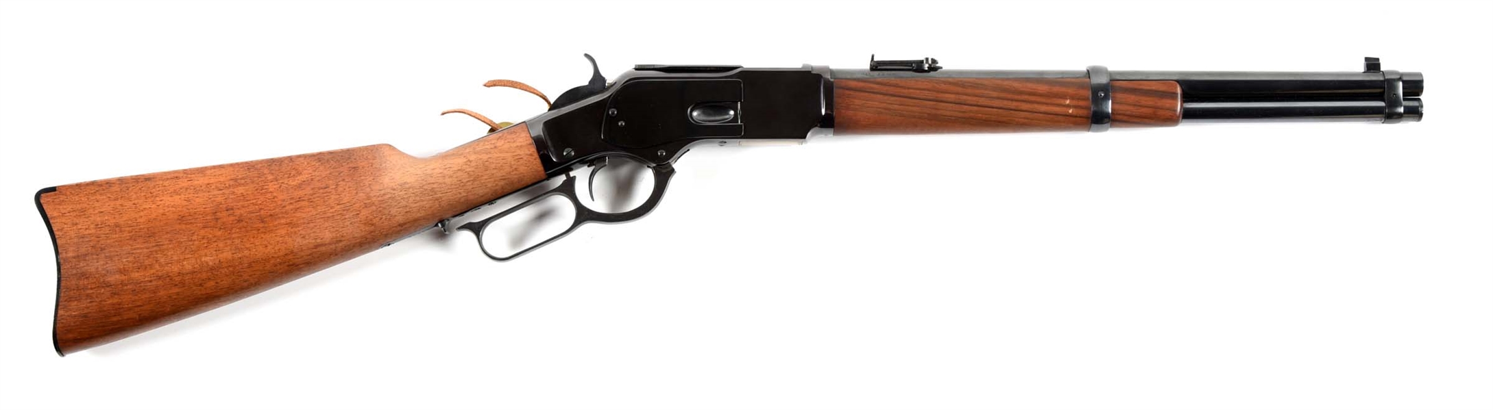 (M) NAVY ARMS MODEL 73 SADDLE RING TRAPPER CARBINE IN .44-40.