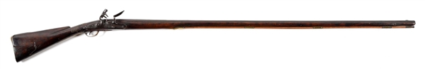 (A) AMERICAN FULL STOCK FOWLER WITH EARLY BROWN BESS LOCK. 