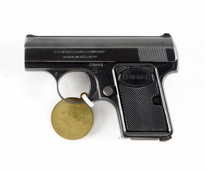 (C) BROWNING BABY SEMI AUTOMATIC PISTOL.