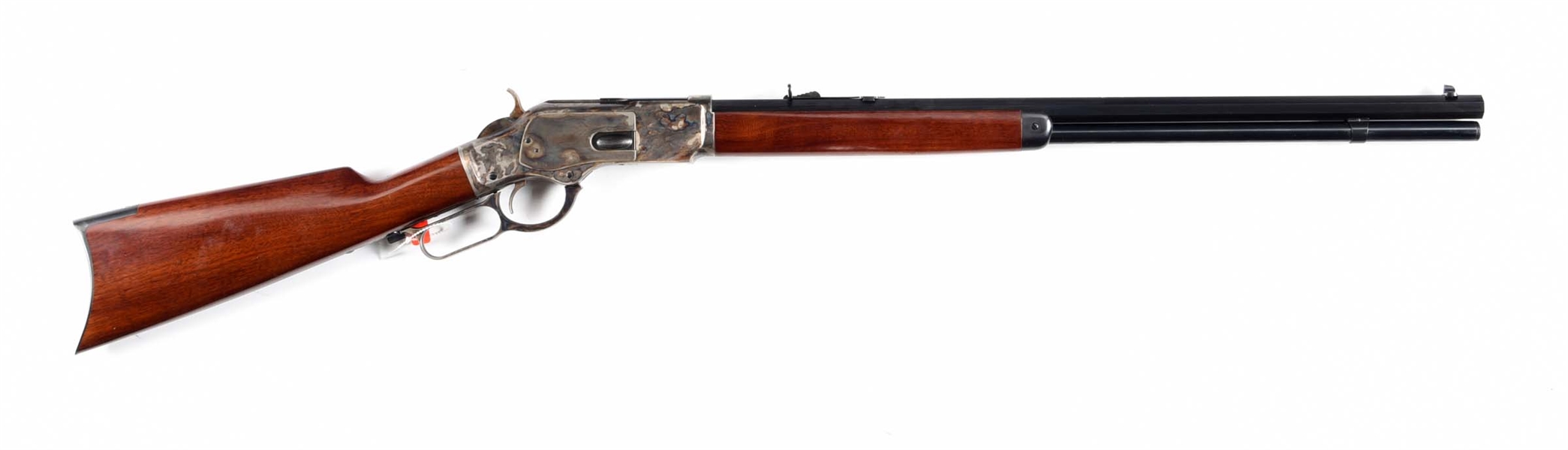 (M) BOXED UBERTI MODEL 1873 LEVER ACTION RIFLE.