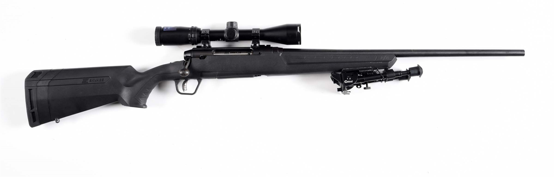 (M) SAVAGE AXIS 6.5 CREEDMOOR BOLT ACTION RIFLE WITH SCOPE. 