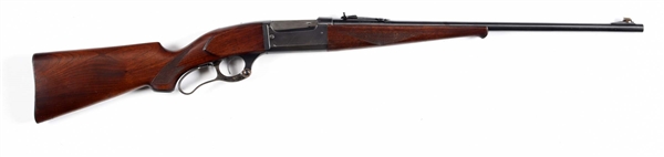 (C) SAVAGE MODEL 99 LEVER ACTION RIFLE. 