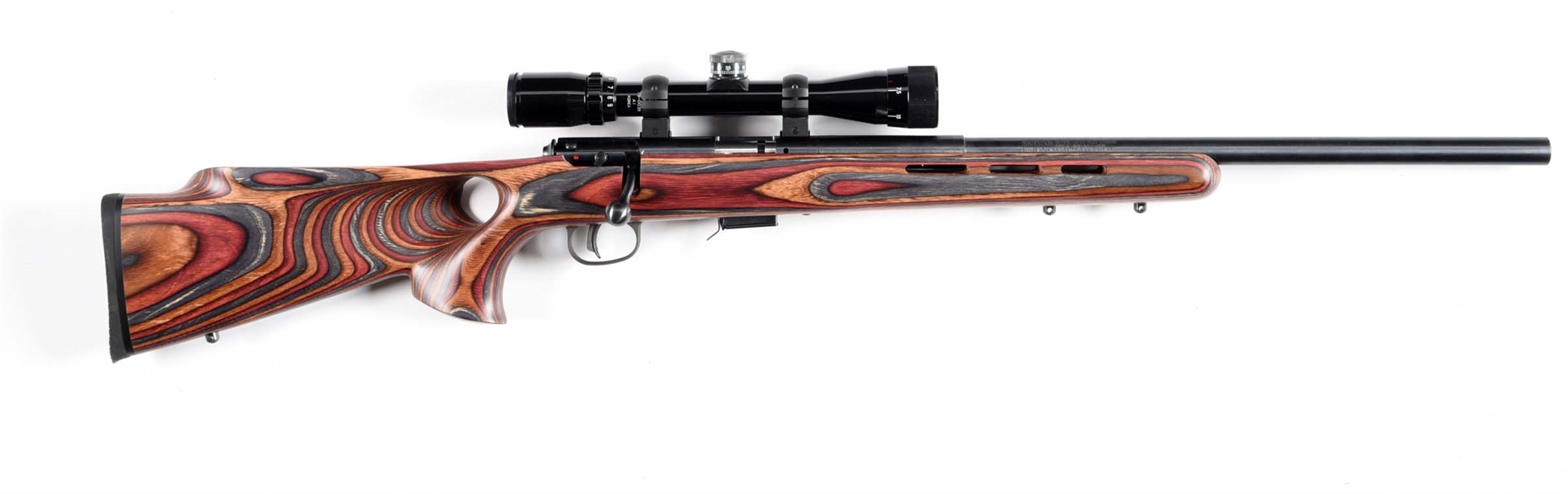 (M) BOXED SAVAGE MODEL 93R17 BOLT ACTION RIFLE.