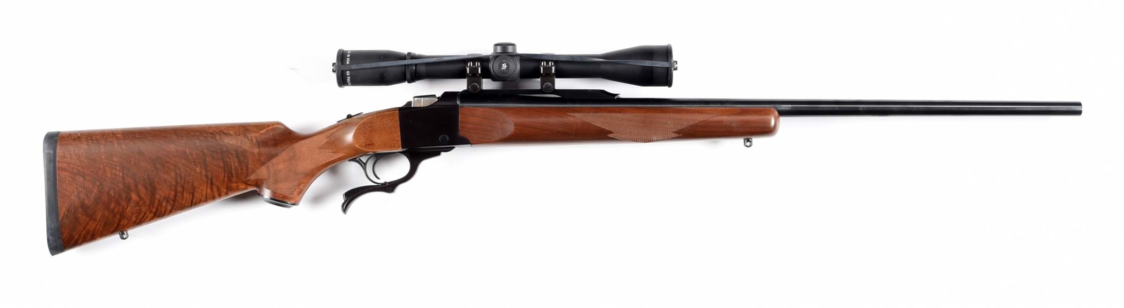 (M) BOXED RUGER NO.1 SINGLE SHOT RIFLE IN .223.