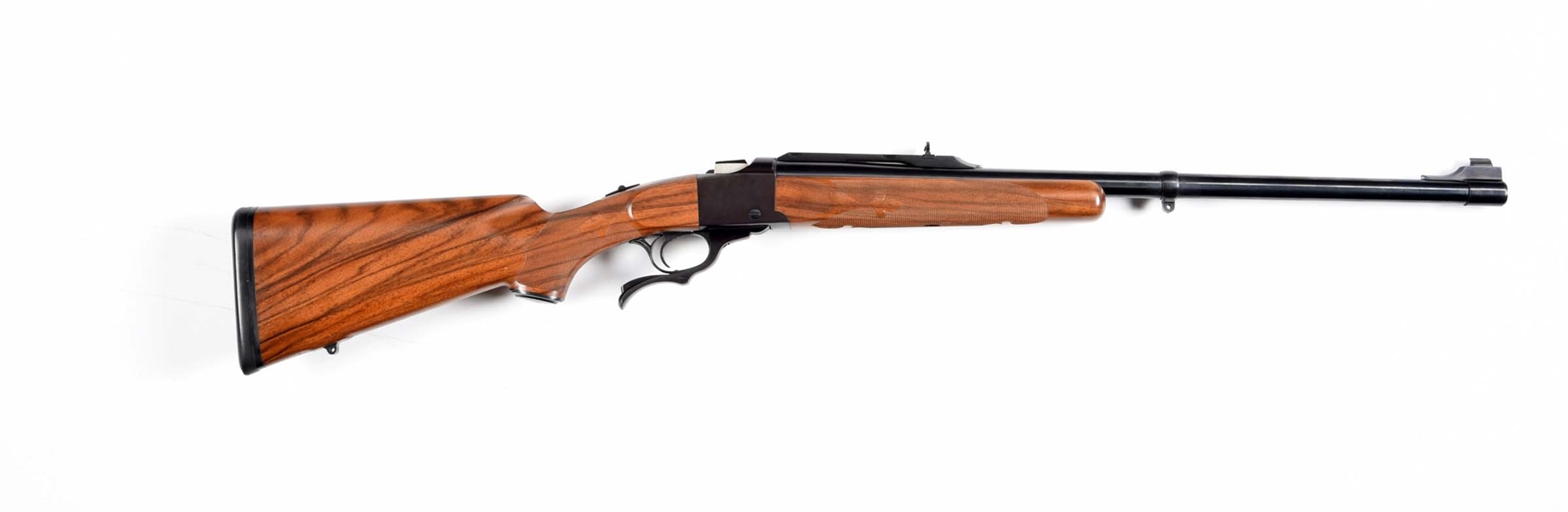 (M) ATTRACTIVE RUGER NO. 1 SINGLE SHOT RIFLE IN .375 H&H MAG.
