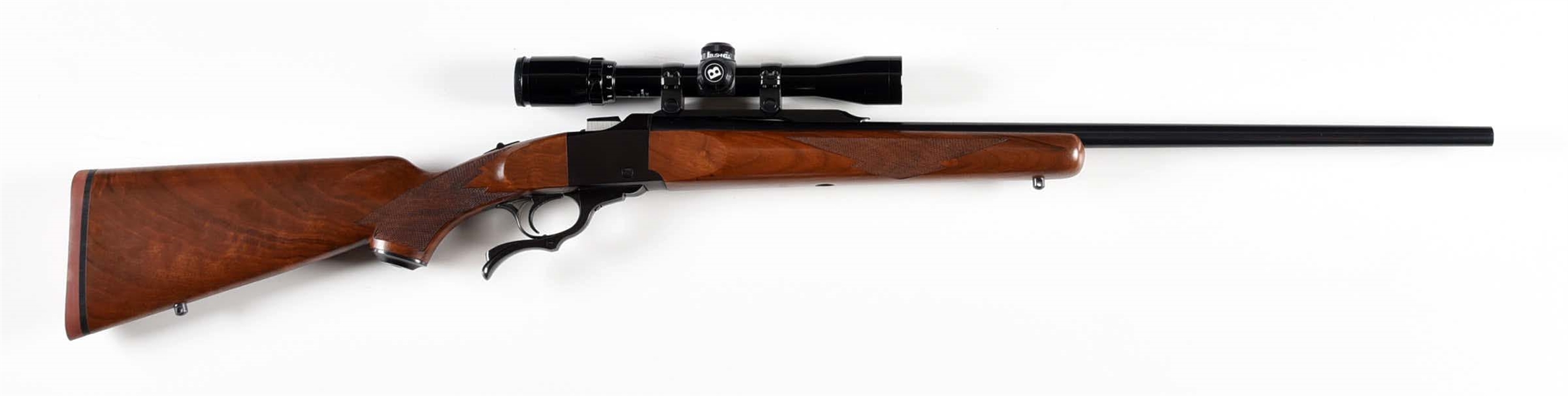 (M) RUGER NO. 1 SINGLE SHOT RIFLE IN .220 SWIFT.