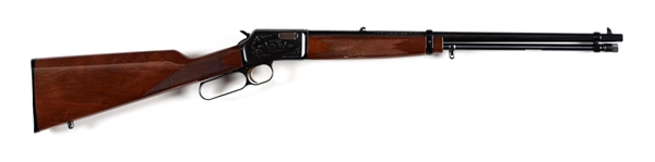 (M) BROWNING BL-22 LEVER ACTION RIFLE.
