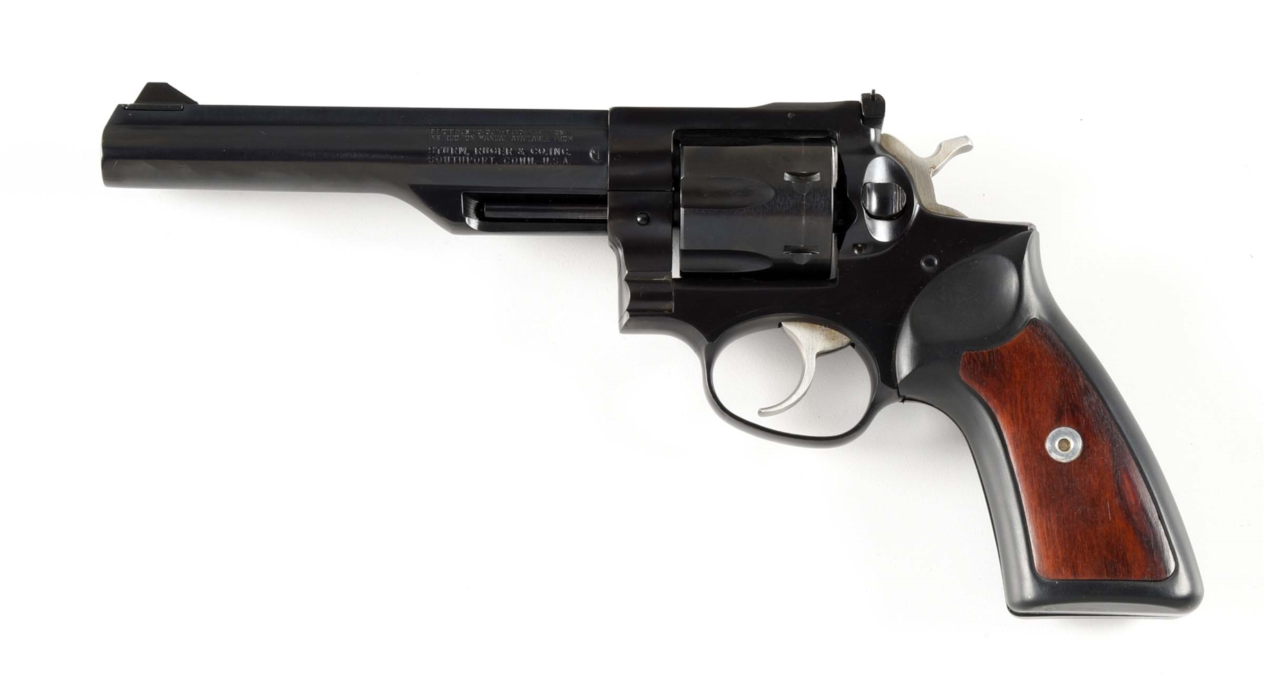 (M) RUGER GP100 DOUBLE ACTION .357 MAGNUM REVOLVER.