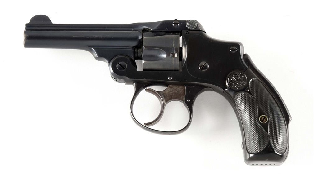 (C) SMITH & WESSON .32 SAFETY 3RD MODEL LEMON SQUEEZER DOUBLE ACTION REVOLVER.