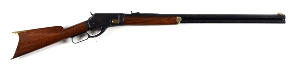 (A) MARLIN MODEL 1881 LEVER ACTION RIFLE IN .45-70.