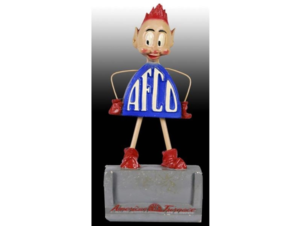 AMERICAN FURNACE CO. AFCO ADVERTISING FIGURE.     