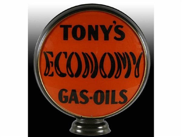 TONYS ECONOMY GAS & OIL GLOBE & BODY.            
