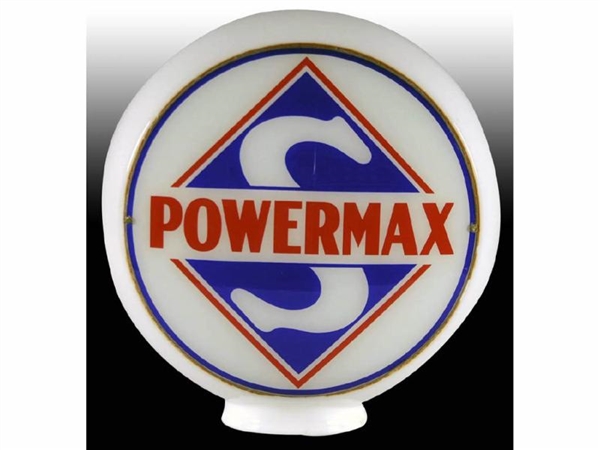 POWERMAX 3-PIECE GAS GLOBE.                       