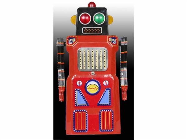 JAPANESE BATTERY-OPERATED GIANT SONIC TOY ROBOT.  