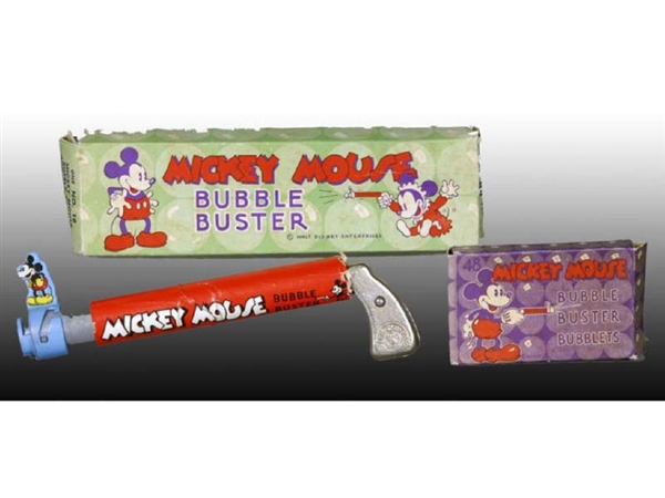 DISNEY MICKEY MOUSE BUBBLE BUSTER WITH ORIGINAL   