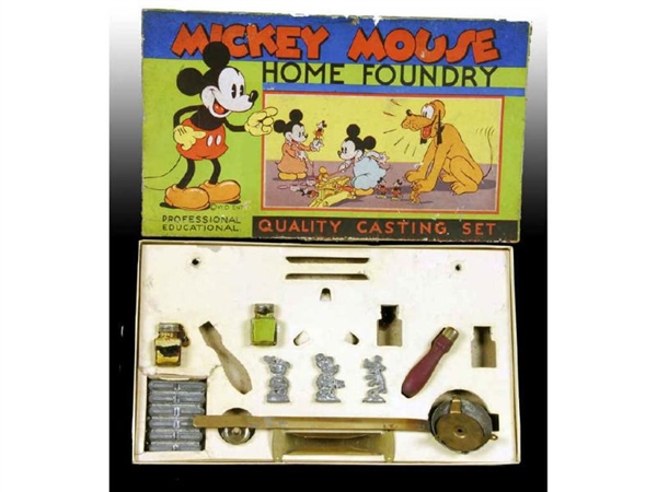 LOT OF 2: MICKEY MOUSE HOME FOUNDRY CASTING SETS W
