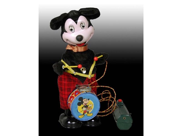 LINEMAR WALT DISNEY BATTERY-OPERATED MICKEY MOUSE 