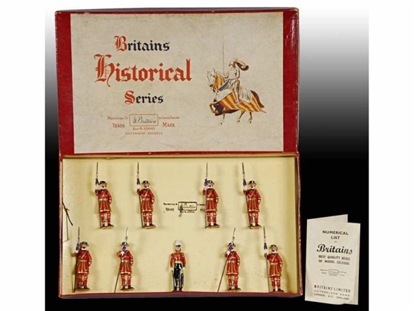 BRITAINS SET# 1257 YEOMEN OF THE GUARD (BEEFEATERS
