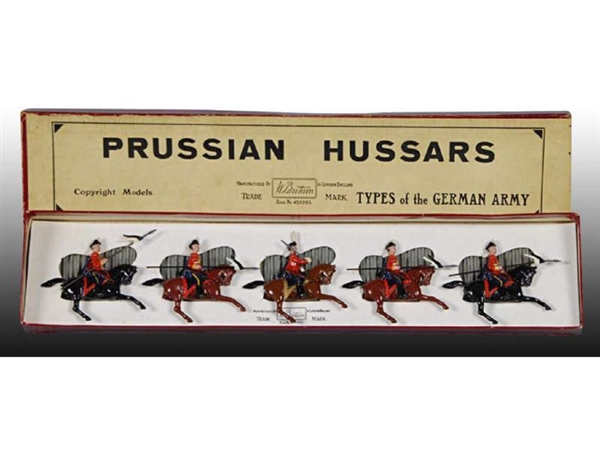 BRITAINS SET# 153 PRUSSIAN HUSSARS.               