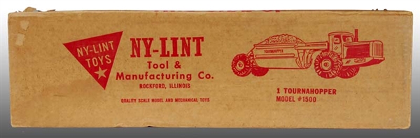 NY-LINT PRESSED STEEL #1500 TOURNAHOPPER TOY TRUCK