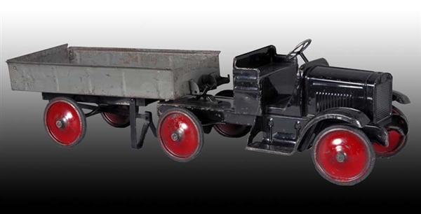 PRESSED STEEL STEELCRAFT TRACTOR AND TRAILER TOY T
