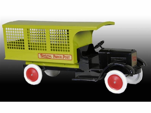 PRESSED STEEL SON-NY PARCEL POST TRUCK TOY.       