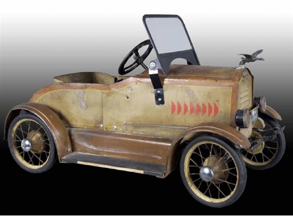 PRESSED STEEL AMERICAN NATIONAL REO PEDAL CAR TOY.