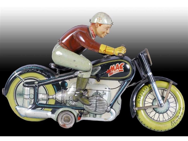 GERMAN ARNOLD MAC MOTORCYCLE TOY.                 