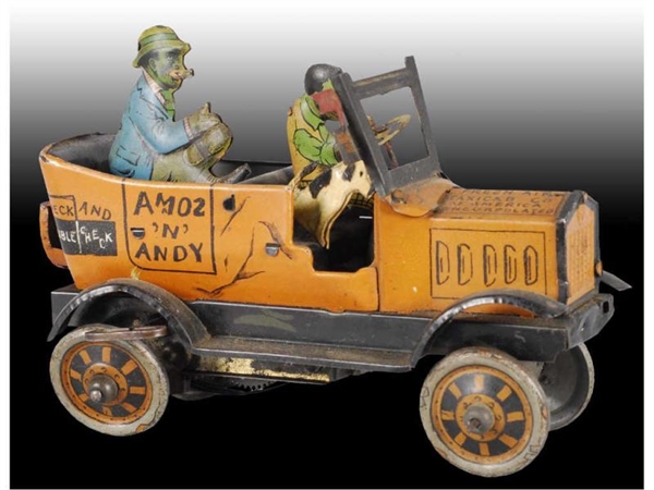 TIN MARX AMOS N ANDY TAXI TOY.                   