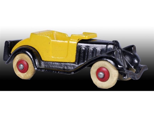 CAST IRON HUBLEY TAKE-APART ROADSTER TOY CAR.     