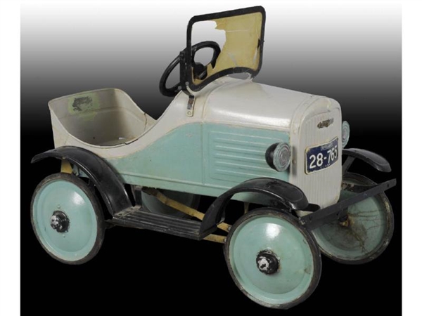 PRESSED STEEL STEELCRAFT WILLYS KNIGHT PEDAL CAR. 