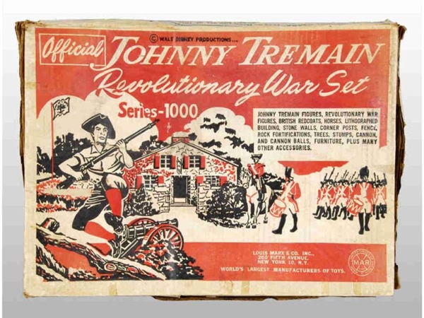 #3402 MARX JOHNNY TREMAIN REVOLUTIONARY WAR SET.  