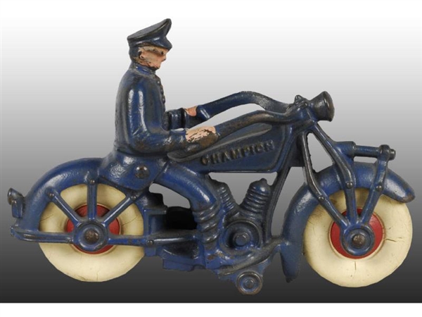 CHAMPION POLICE MOTORCYCLE TOY.                   