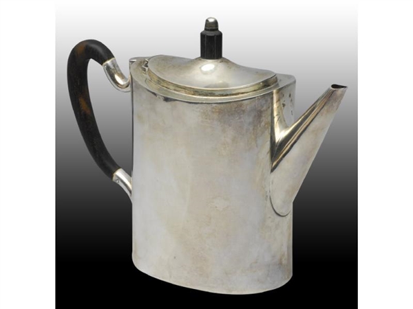 HEAVY MEXICAN STERLING SILVER TEAPOT.             