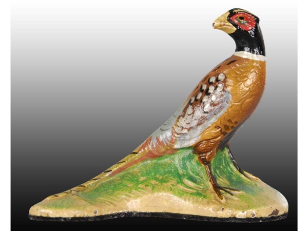 PHEASANT CAST IRON PAPERWEIGHT.                   