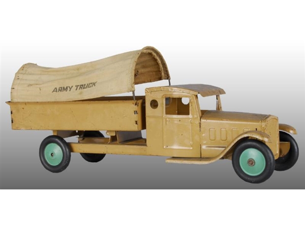 PRESSED STEEL STEELCRAFT ARMY TRUCK.              