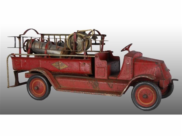 PRESSED STEEL GIANT CHEMICAL FIRE TRUCK.          