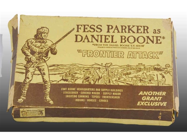 DANIEL BOONE FRONTIER ATTACK PLAY SET.            
