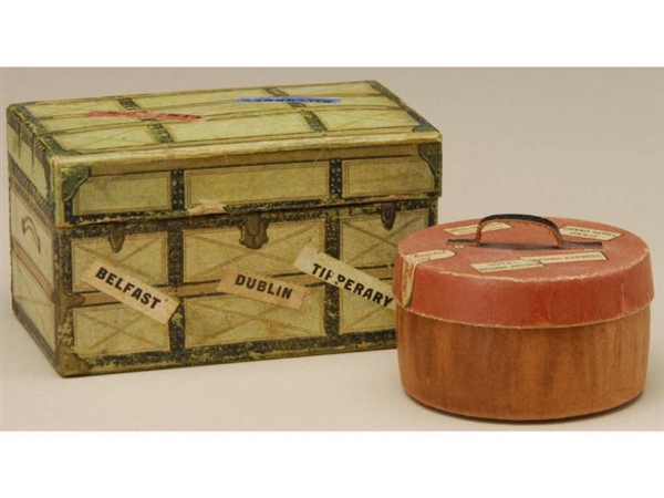 LOT: 2 LUGGAGE FORM CANDY BOXES                   