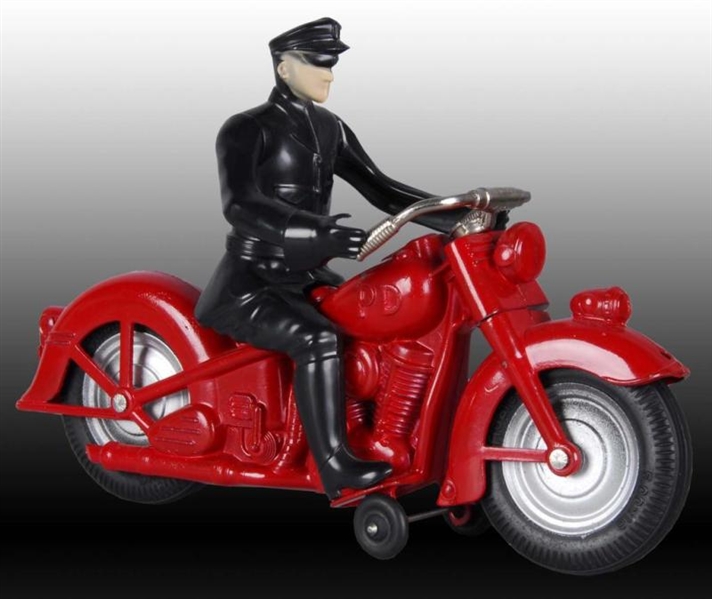 HUBLEY POLICE DEPARTMENT MOTORCYCLE TOY.          