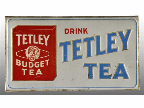 LOT OF 2: TETLEY TEA SIGNS.                       