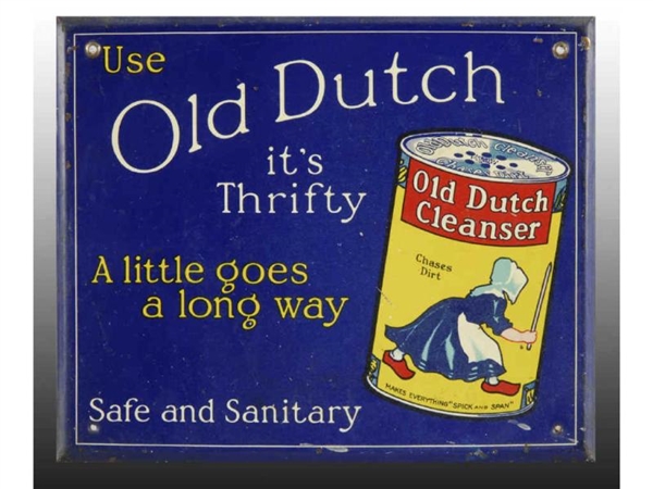 OLD DUTCH CLEANSER SIGN.                          
