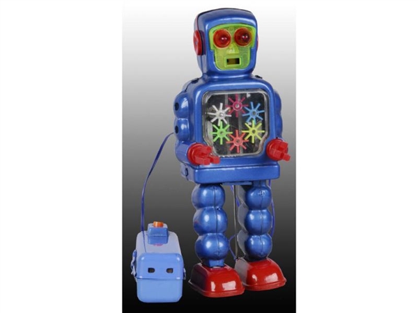 JAPANESE REMOTE CONTROL GEAR ROBOT TOY.           