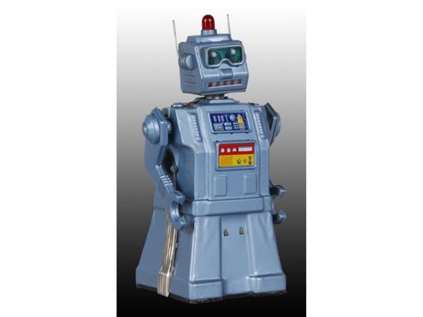 JAPANESE BATTERY-OPERATED DIRECTIONAL ROBOT TOY.  
