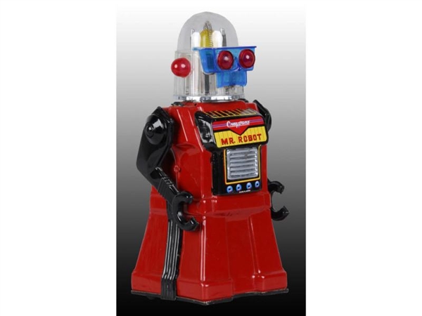 JAPANESE BATTERY-OPERATED CRAGSTON MR. ROBOT TOY. 