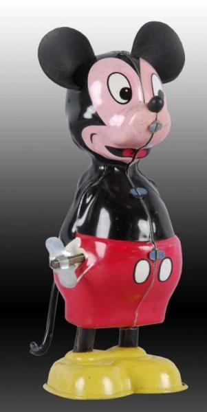 DISNEY LINEMAR WHIRLING TAIL MICKEY MOUSE TOY.    
